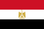 Vlag Egypte - 100x150cm Spun-Poly